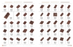 PC CHOCOLATE MOULDS